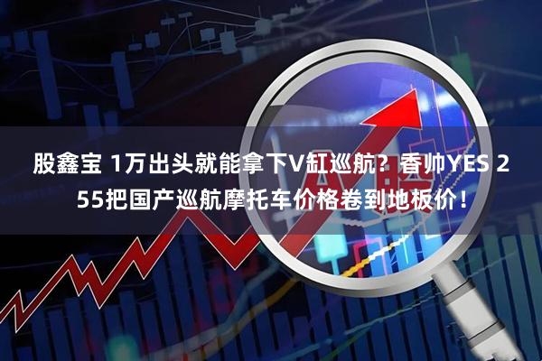 股鑫宝 1万出头就能拿下V缸巡航？香帅YES 255把国产巡航摩托车价格卷到地板价！