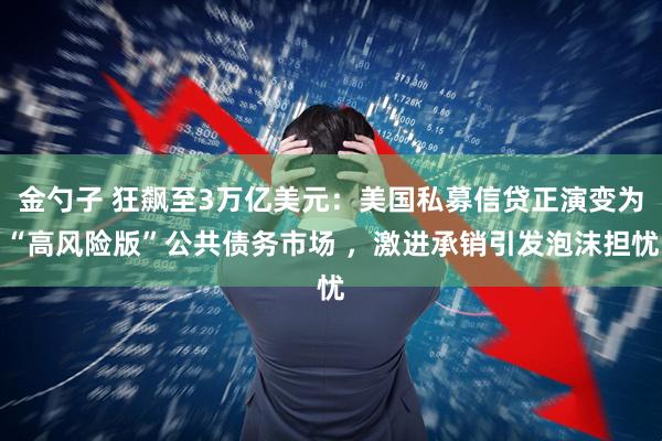 金勺子 狂飙至3万亿美元:美国私募信贷正演变为“高风险版”公共债务市场 ,激进承销引发泡沫担忧